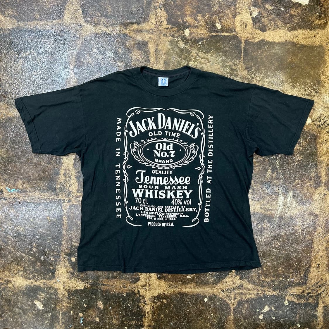 90s USA JACK DANIEL 빈티지 반팔티 XL 상품이미지1
