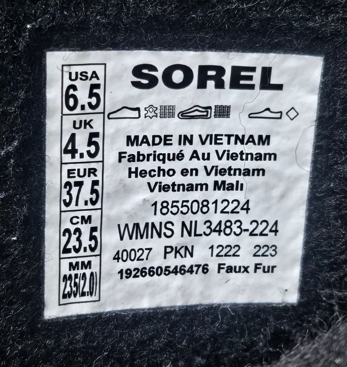 소렐 여성 방한화 230 윈터 카니발 스노우부츠 방한부츠 LB54 상품이미지7