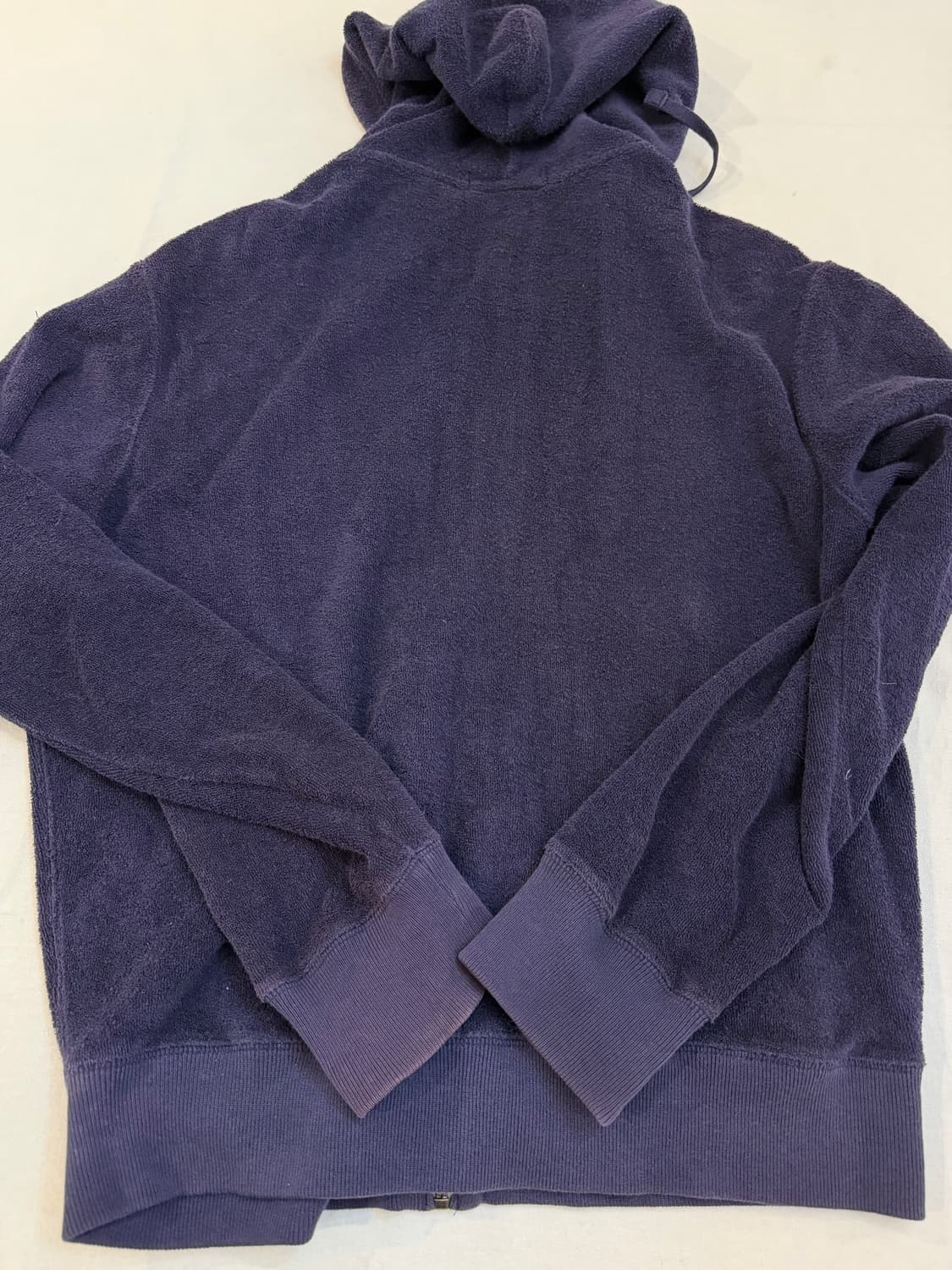 희귀) 폴로 랄프로렌 일본판 벨벳 타올 후드집업 퍼플 상품이미지8