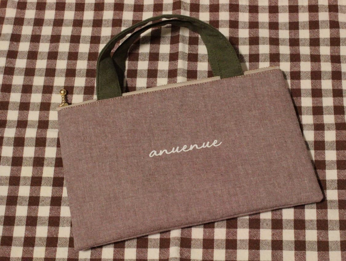 핸드메이드 손잡이 파우치 필통 상품이미지1