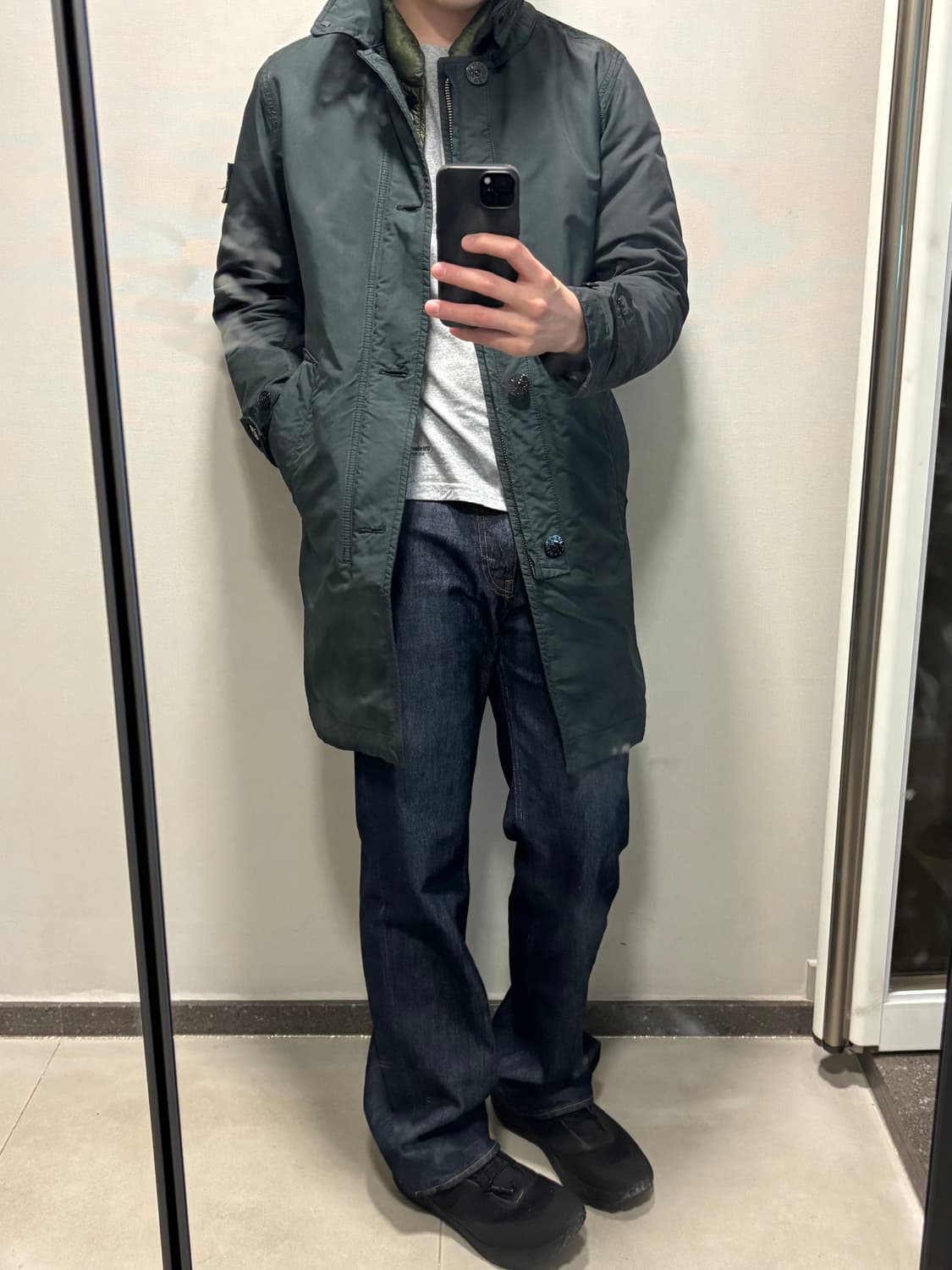 스톤아일랜드 david-tc 카코트 카키 s 상품이미지1