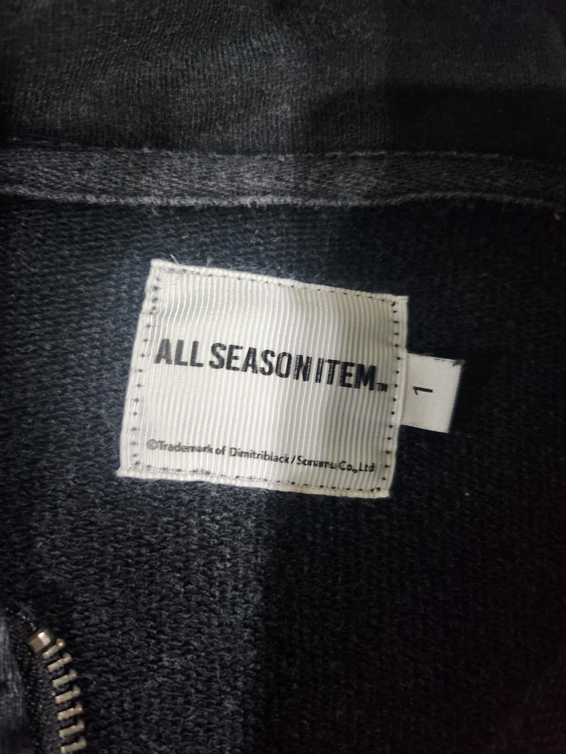 올시즌아이템(ALL SEASON ITEM)피그먼트 후드 집업  상품이미지4