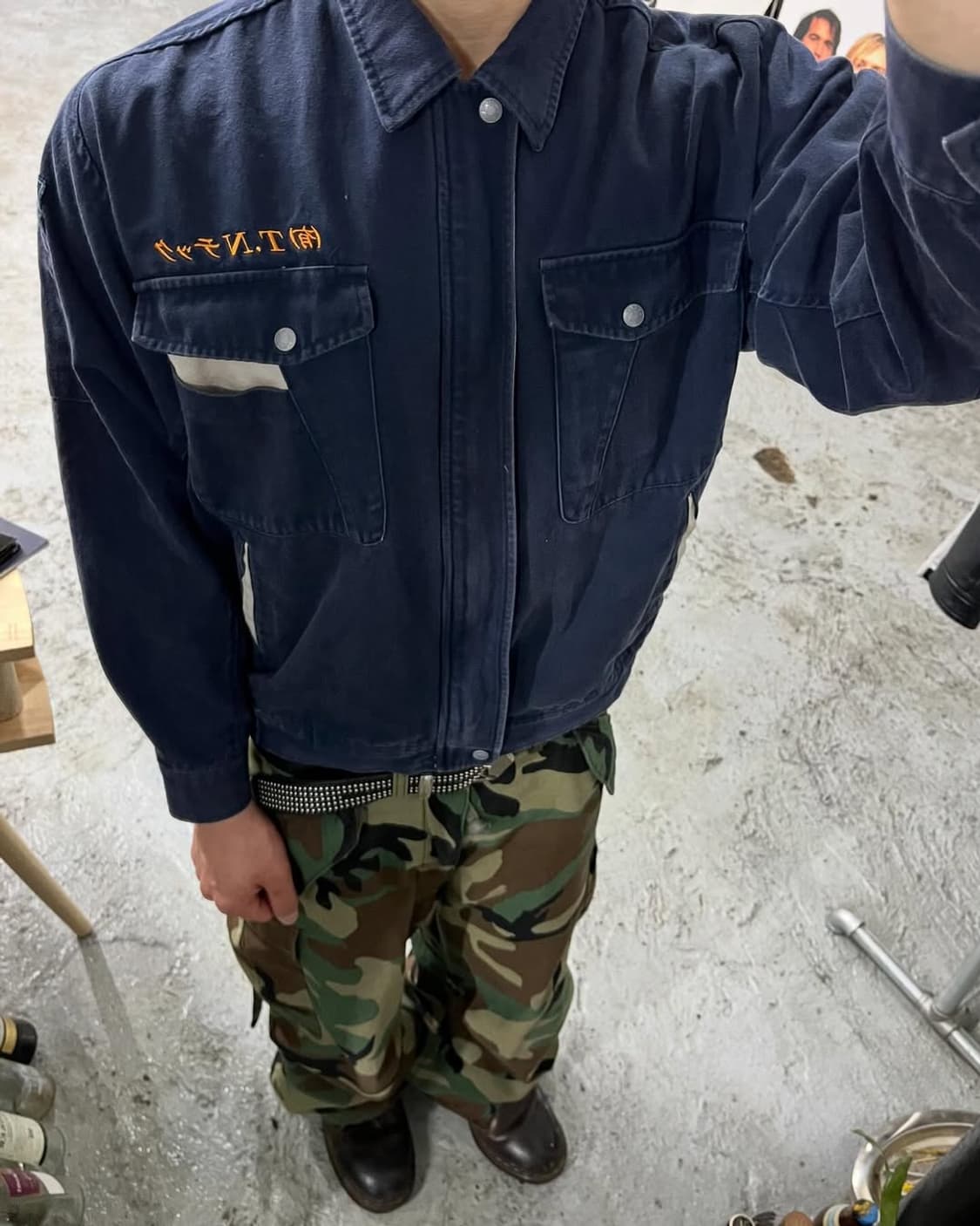 AITOZ fade work jacket 상품이미지3