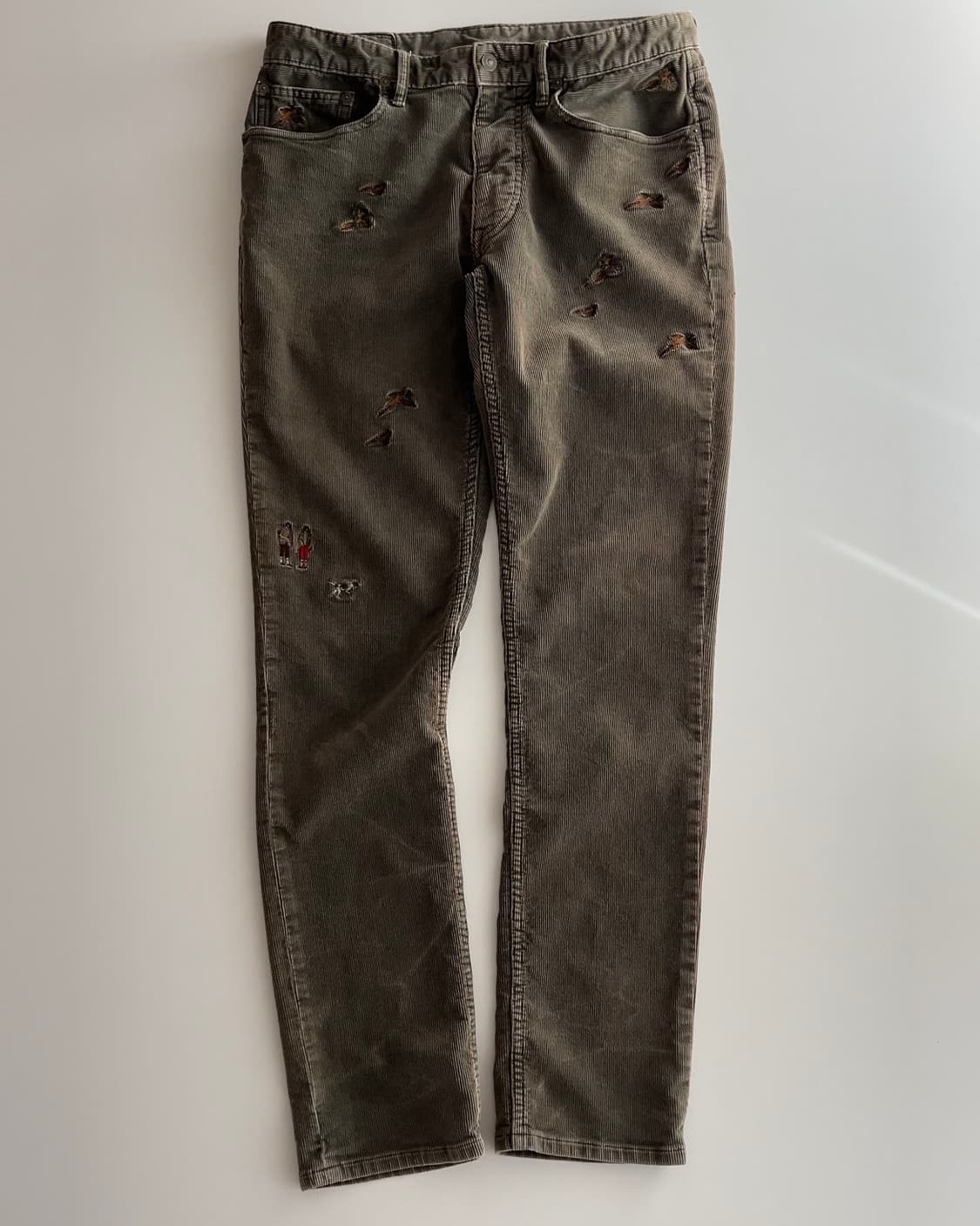 폴로 랄프로렌 천둥오리 자수 코듀로이 팬츠 32 상품이미지2