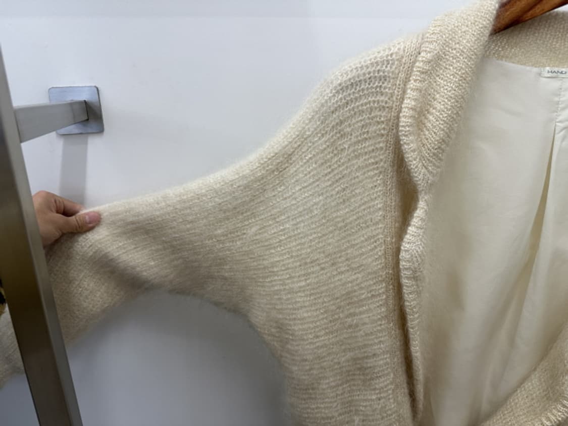 HAND MADE MOHAIR KNIT JACKET (loose fit) 상품이미지7