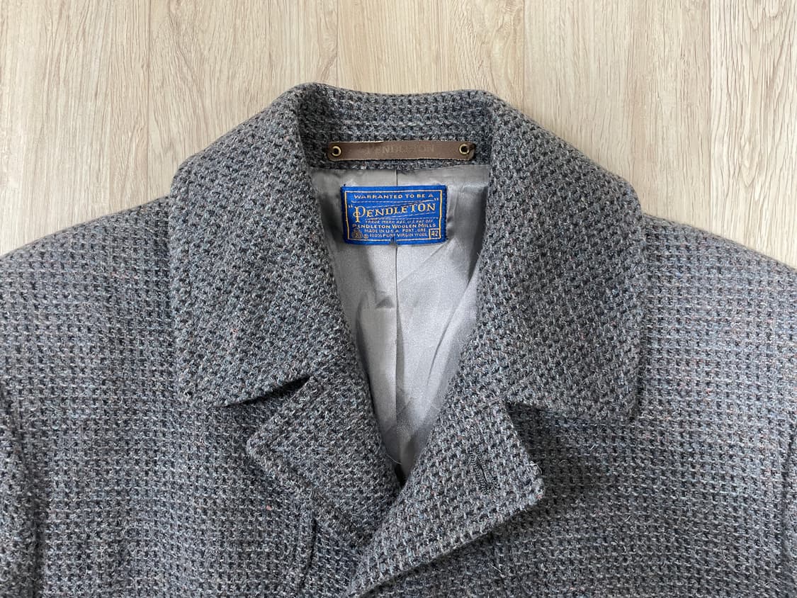 100) 60's 펜들턴 울 싱글코트(데드스탁)RRL&LVC&폴로 상품이미지4
