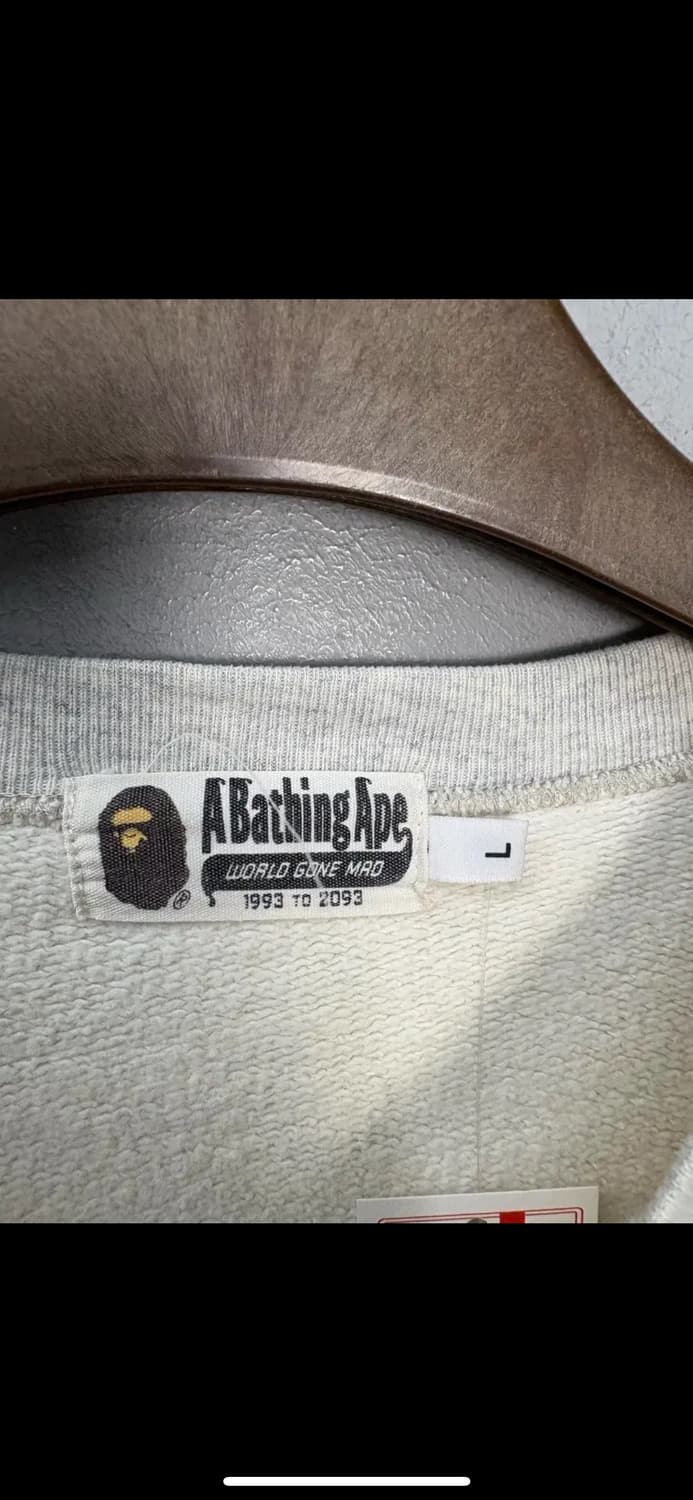 베이프 컬리지 빅로고 박시핏 스웻셔츠 H1499 상품이미지7