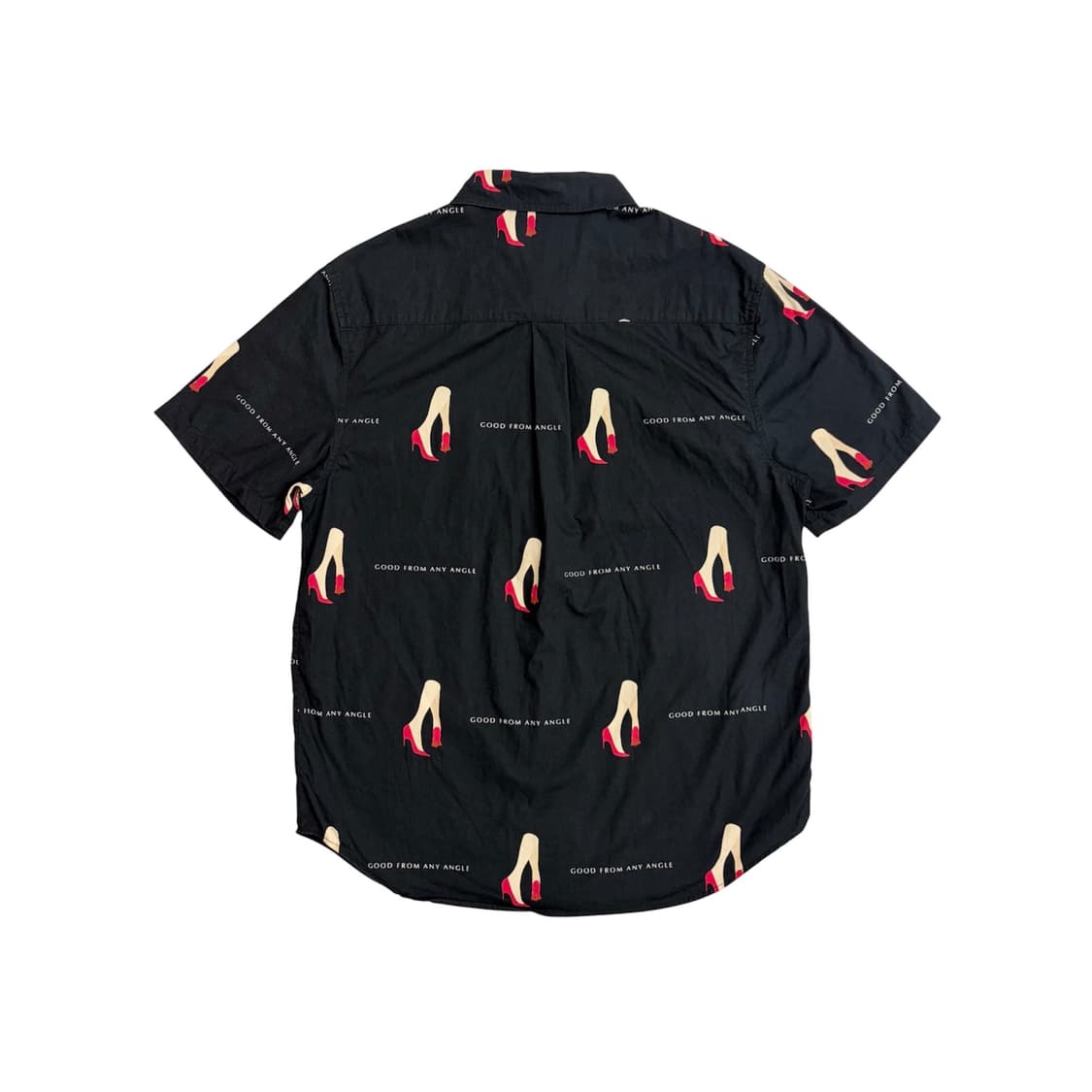 스투시 블랙 굿 폼 애니 엔젤 반팔 셔츠 (M) 상품이미지2