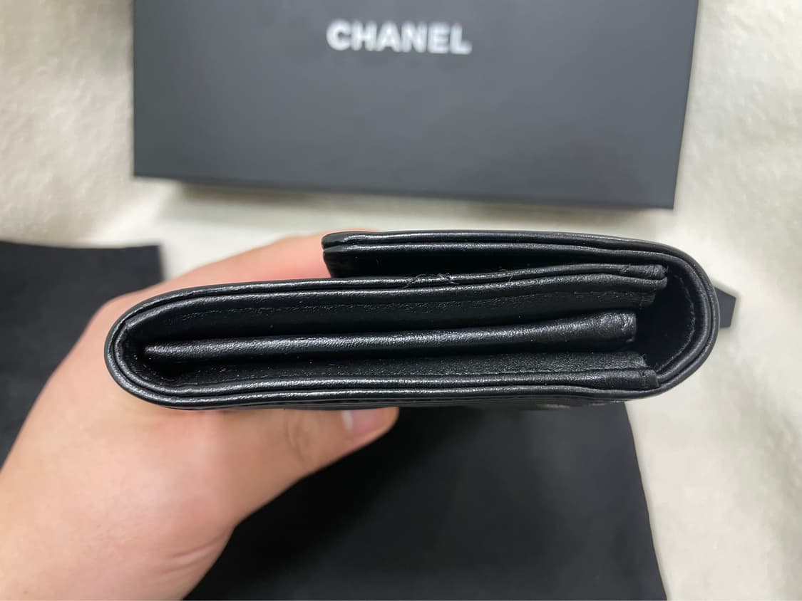 샤넬 보이 램스킨 클래식 장지갑 상품이미지5