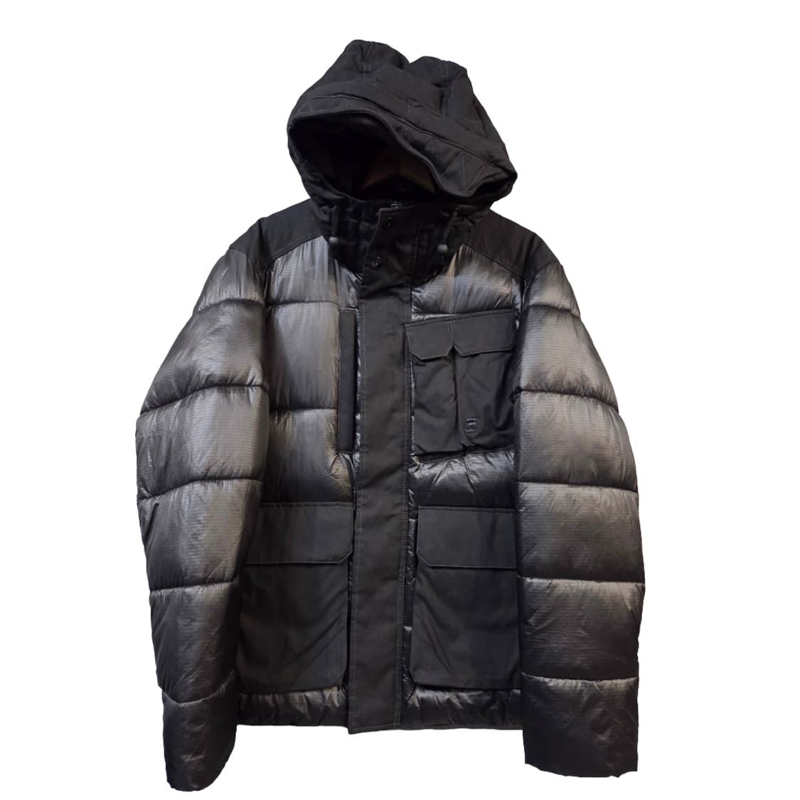 G-Star RAW 블랙 후드 패딩 점퍼(XS/L)택없음/디피용 상품이미지1