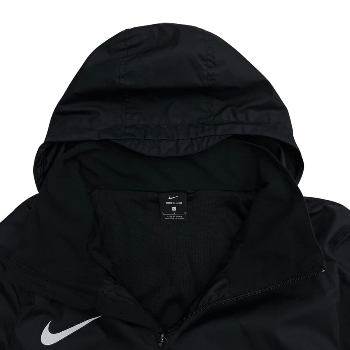 나이키 미니스우시 블랙 후드 바람막이 L 상품이미지5