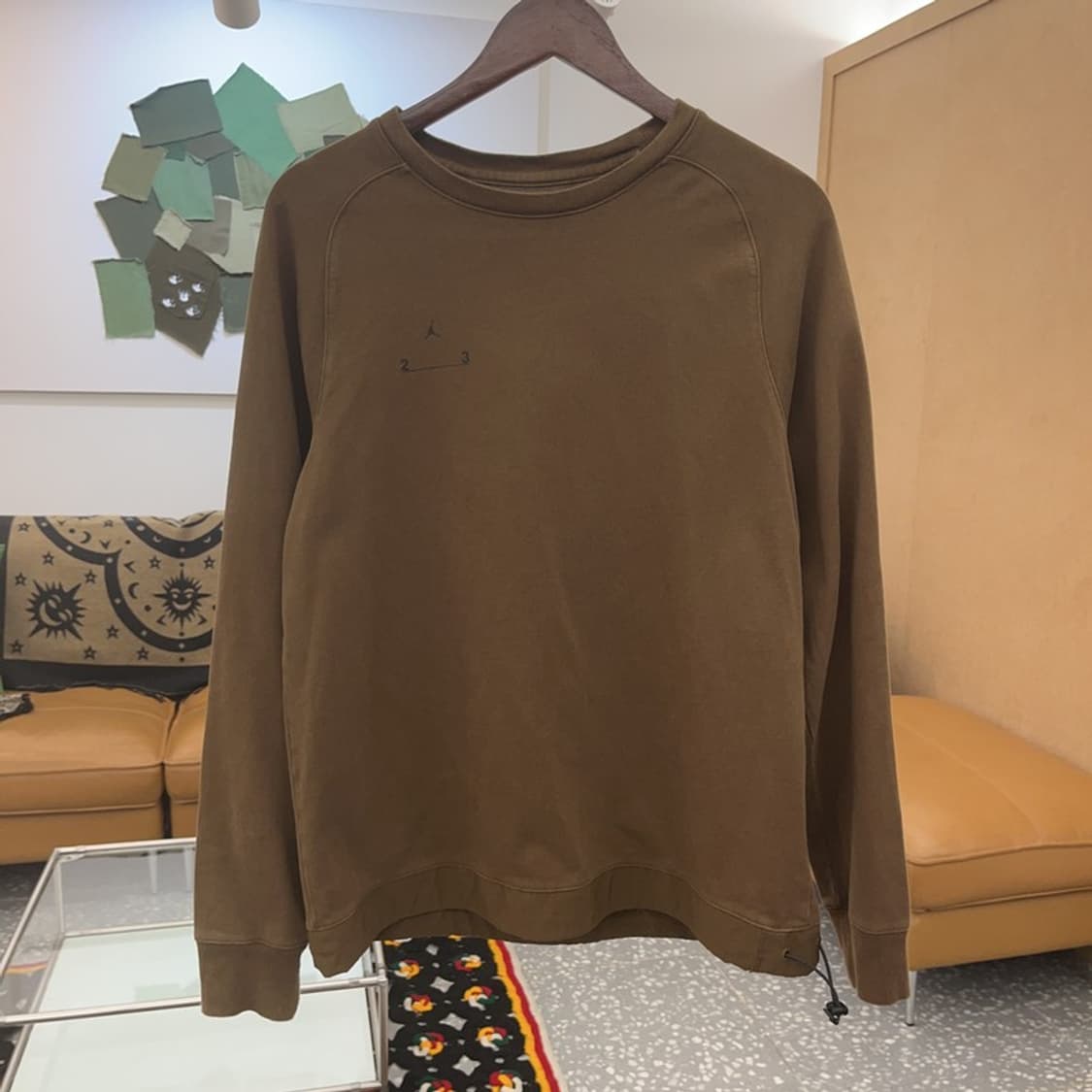 나이키 조던 23 엔지니어드 빈티지 브라운 맨투맨 M C07939 상품이미지3