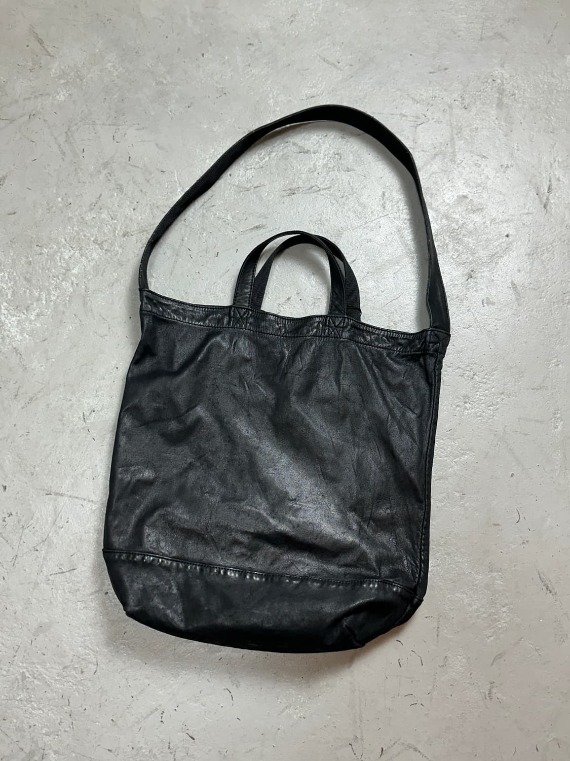00's 꼼데가르송 더블사이드 레더 백 꼼데가르송 가방 숄더백 상품이미지2