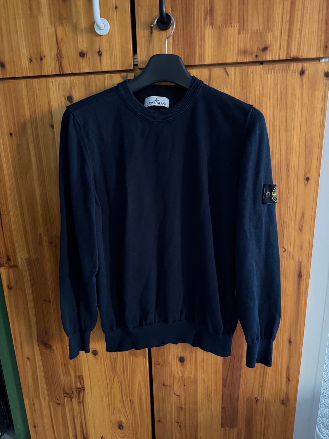 (여분단추⭕️) 스톤아일랜드 신형탭모델 니트 XL 상품이미지1