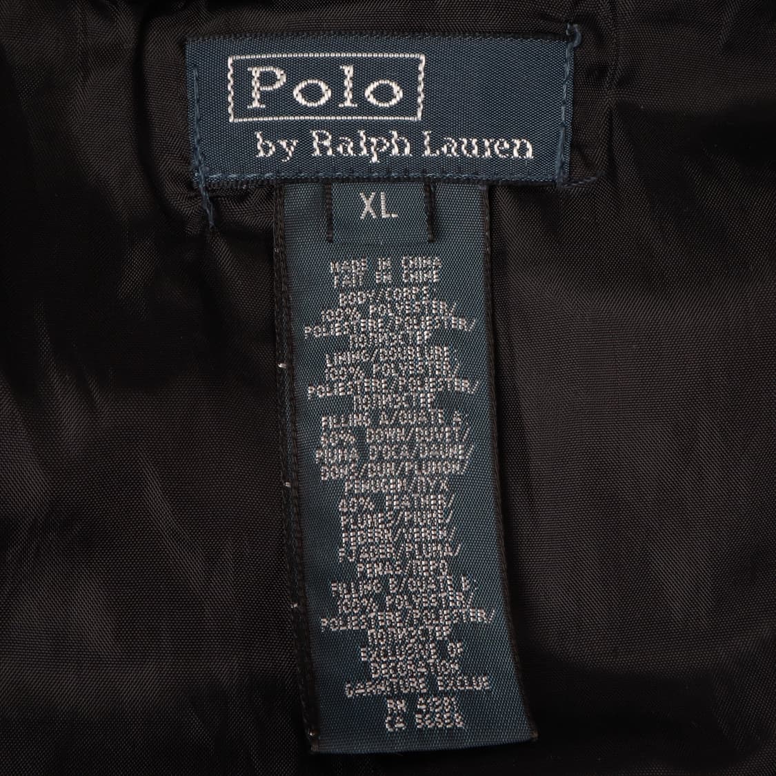 폴로 랄프로렌 블랙 빅포니 후디드 덕다운 베스트 상품이미지7