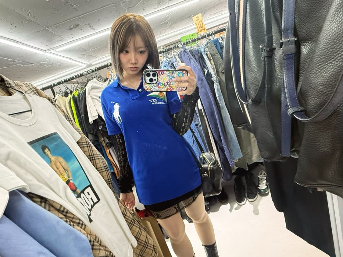 폴로 polo 빈티지 카라티 상품이미지2