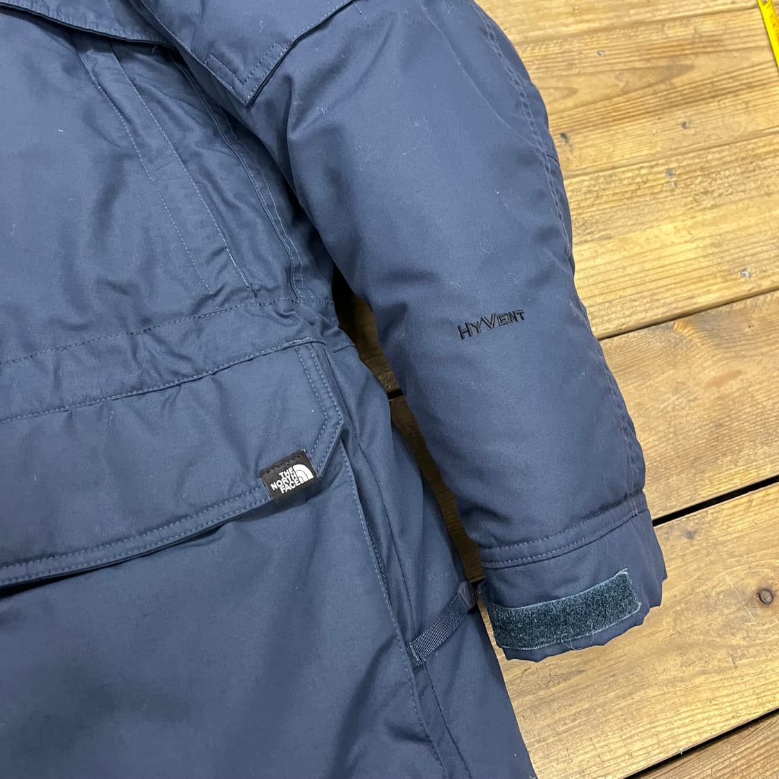 노스페이스 하이벤트 네이비 구스다운 패딩 상품이미지2