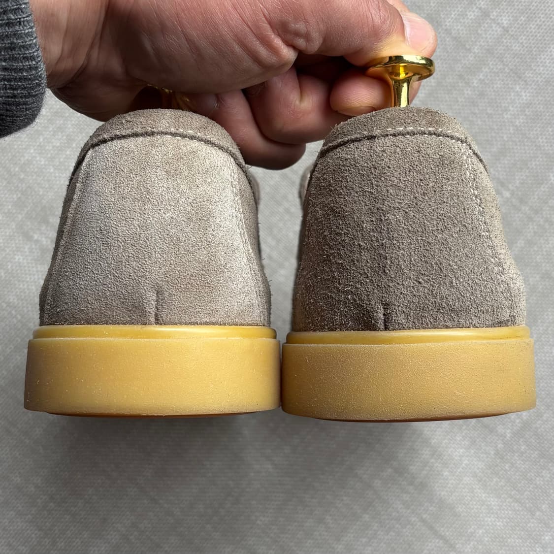 [EU42] Berwick 5191 스모크 스웨이드 슬립 온 로퍼 상품이미지4