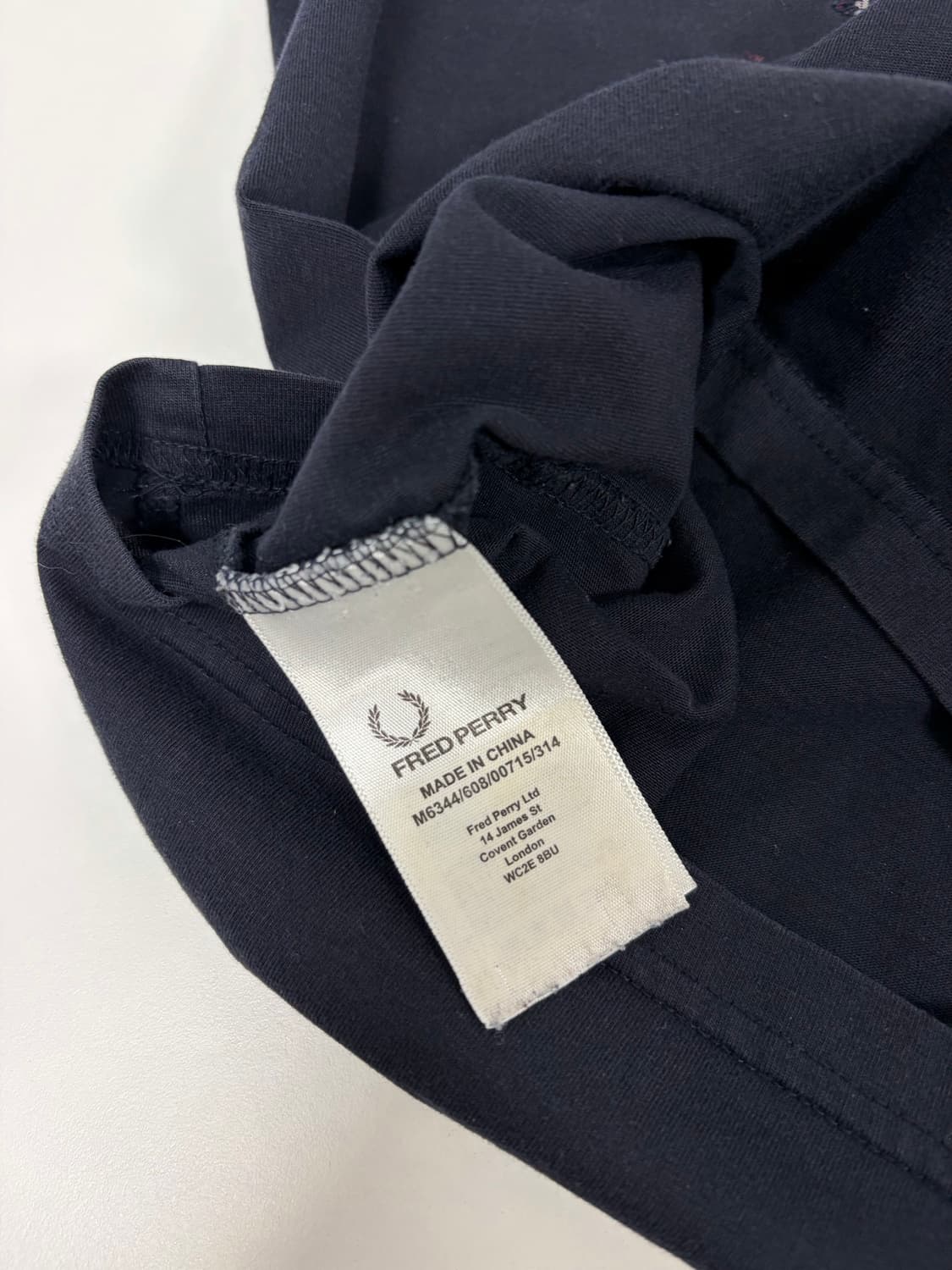 [s] 프레드페리 빅로고 반팔티 상품이미지3