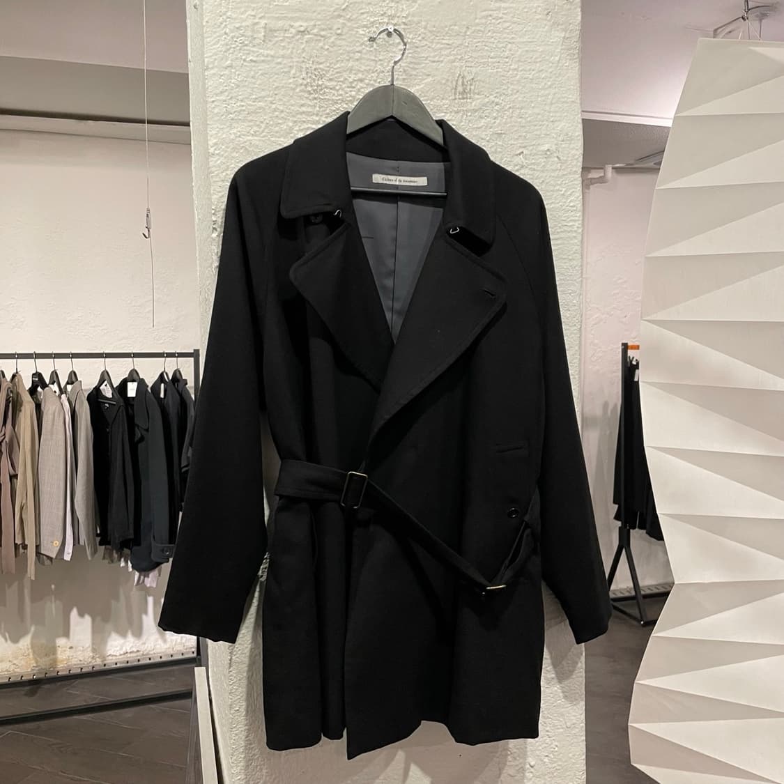 칠드런 오브 더 디스코댄스 숏 벨티드 코트 상품이미지3