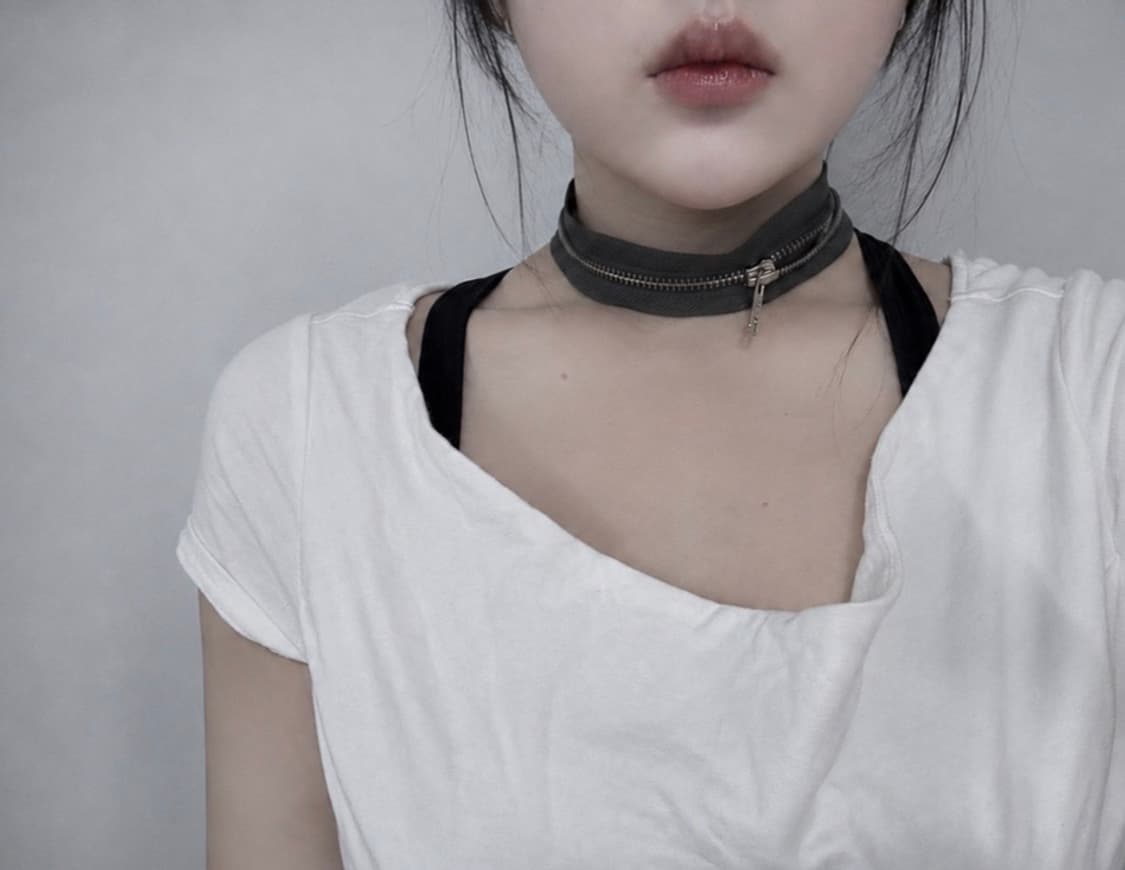 Suture - 01 zip choker 상품이미지1