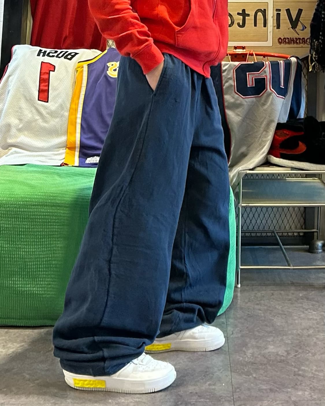 Champion navy sweat pants 상품이미지3