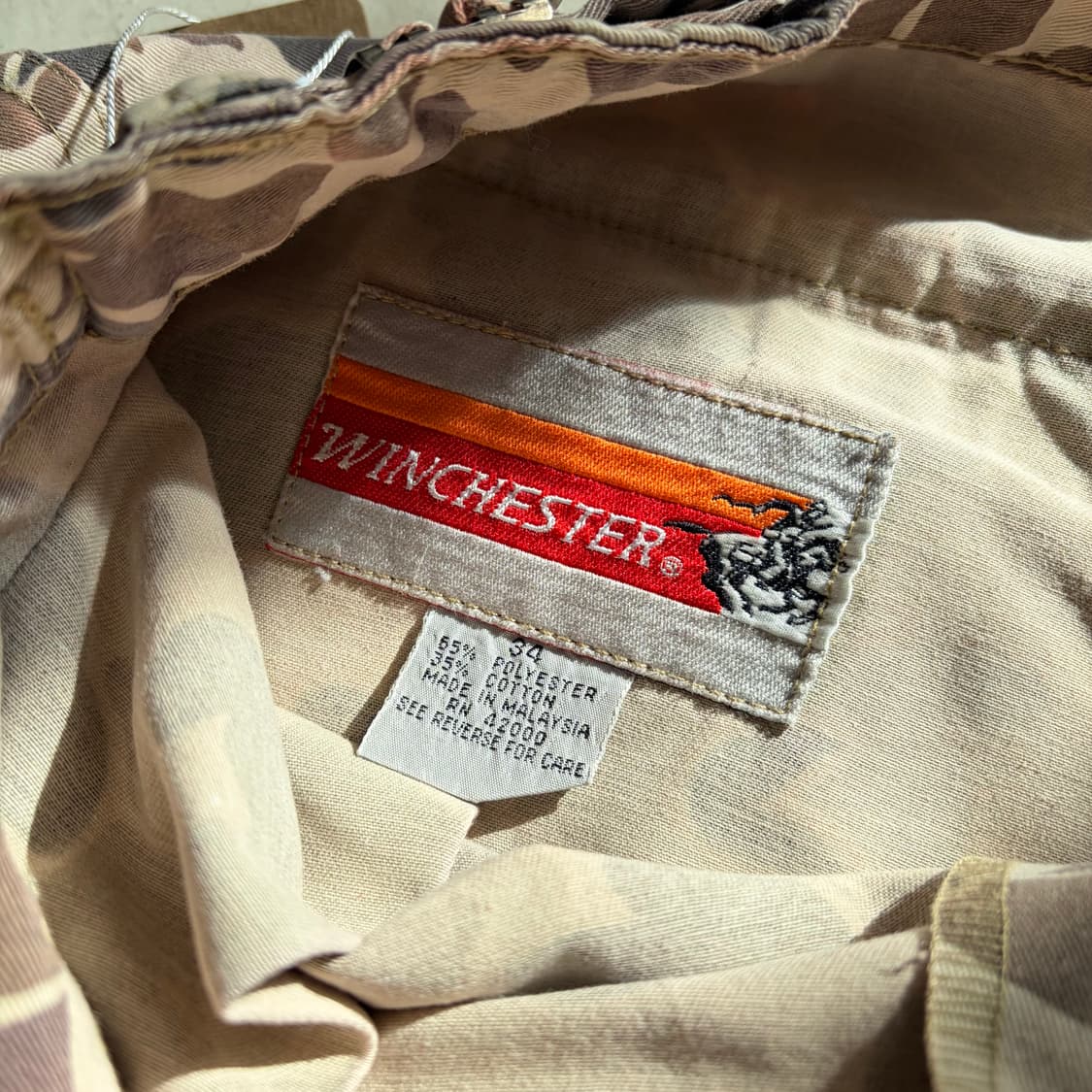 윈체스터 덕 카모 빈티지 카고팬츠 34 상품이미지6