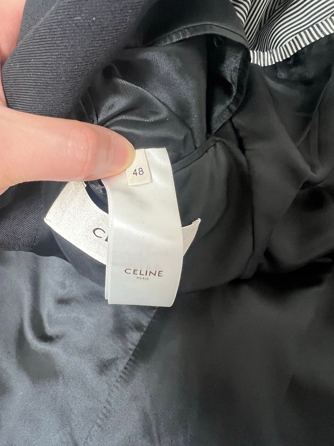 셀린느 블랙 블레이저 상품이미지3