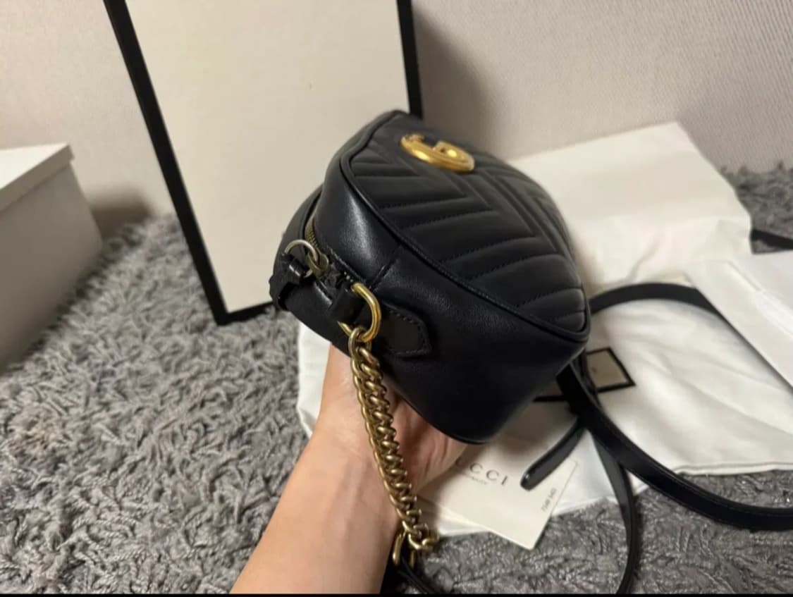 [100%정품!!!!]구찌 마틀라세 숄더백 스몰 상품이미지5