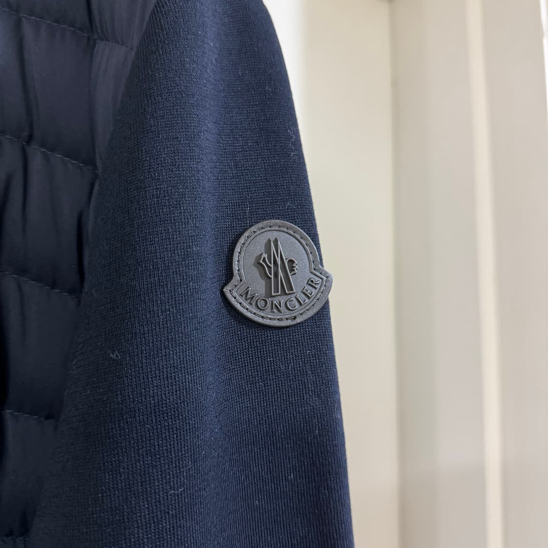 몽클레어 블랙와펜 니트패딩 L사이즈 상품이미지5