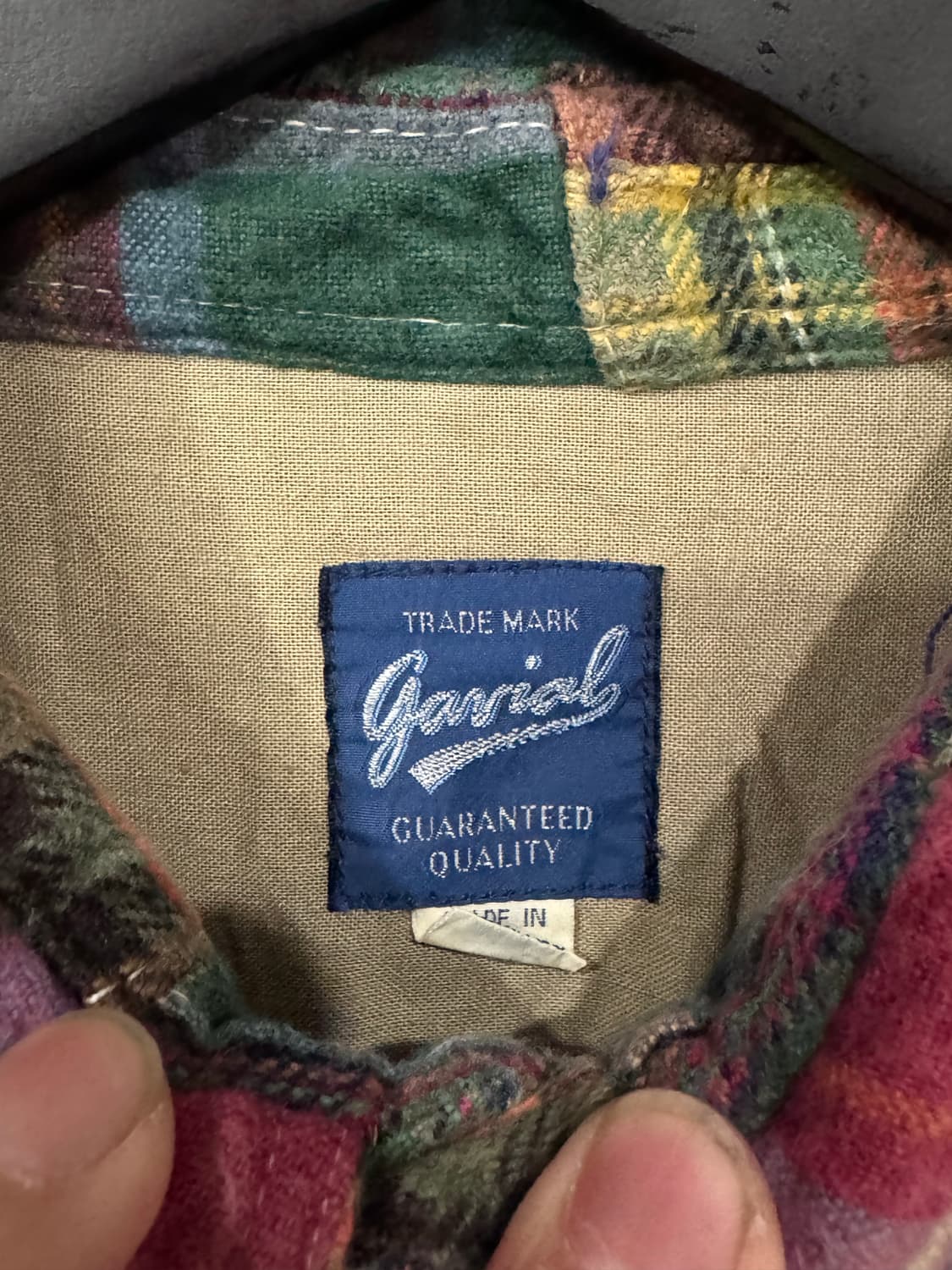 Gavial 패치워크 체크셔츠 상품이미지4