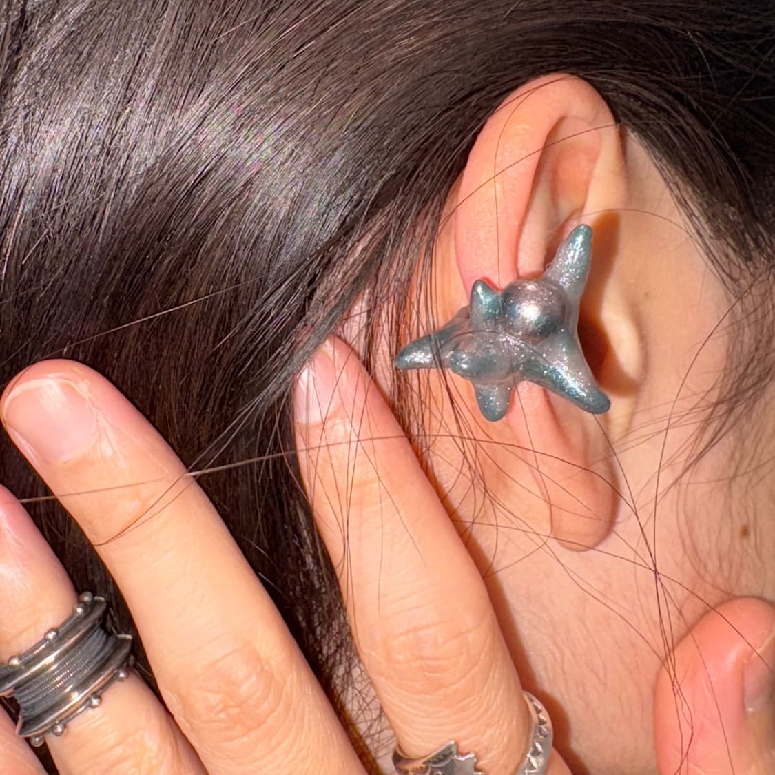 Stone earcuff 상품이미지4