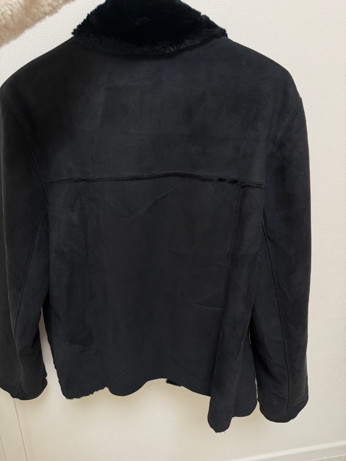 카라 베이직 자켓 무스탕 상품이미지5