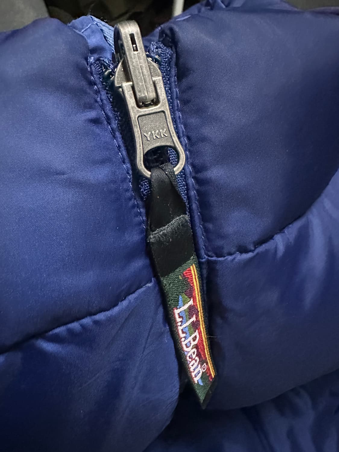 엘엘빈 구스다운 베스트 리버시블 빈티지 XXL 상품이미지6