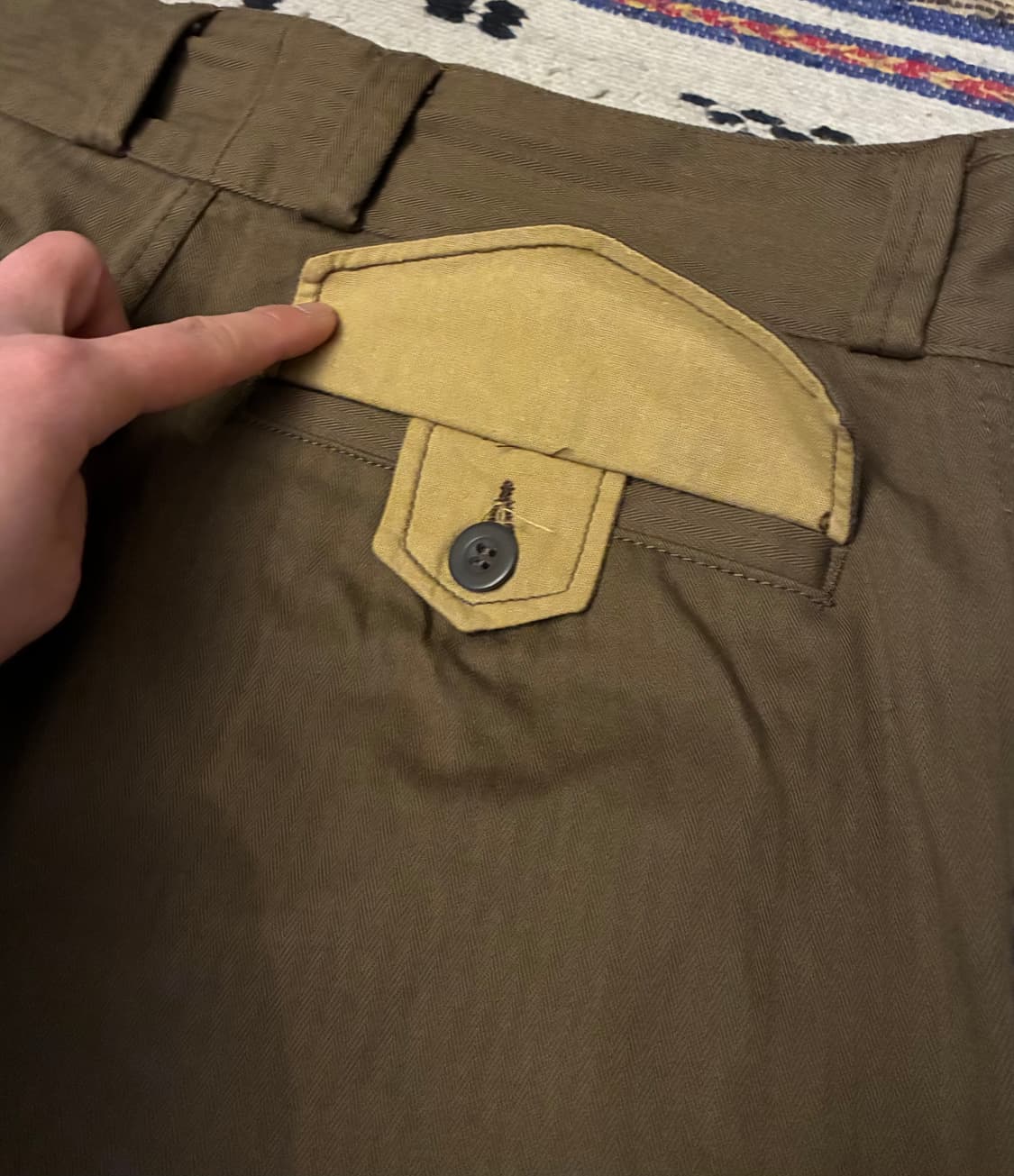 (32~34)Alier Aizenay 코튼 트윌 M47 카고 밀리터리팬츠 상품이미지7