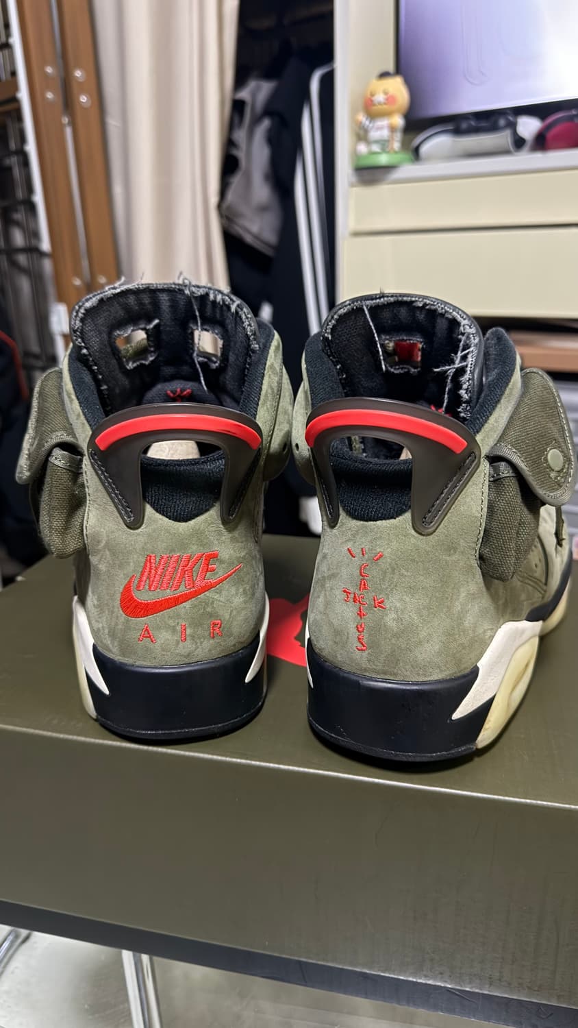 조던6 스캇 올리브 상품이미지2