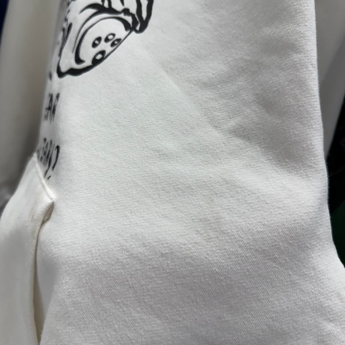 [S] 나이스고스트클럽 화이트 후드티 상품이미지7