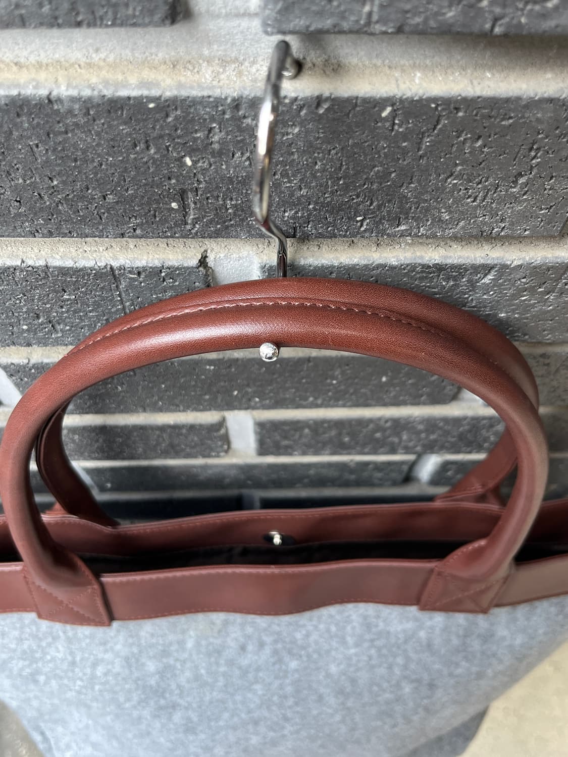 00s Courreges 꾸레쥬 울 숄더백 상품이미지10