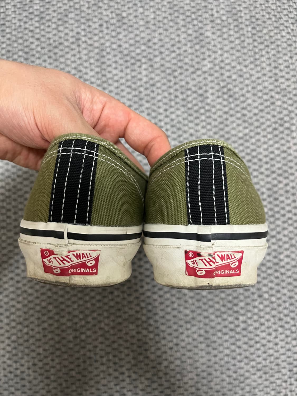 [270] 반스 볼트 어센틱 블랙/올리브(카키) 상품이미지5