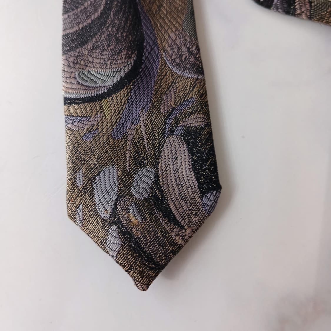 크리스찬 디올 실크 플로럴 자카드 넥타이 8.5cm A등급 A19814 상품이미지10