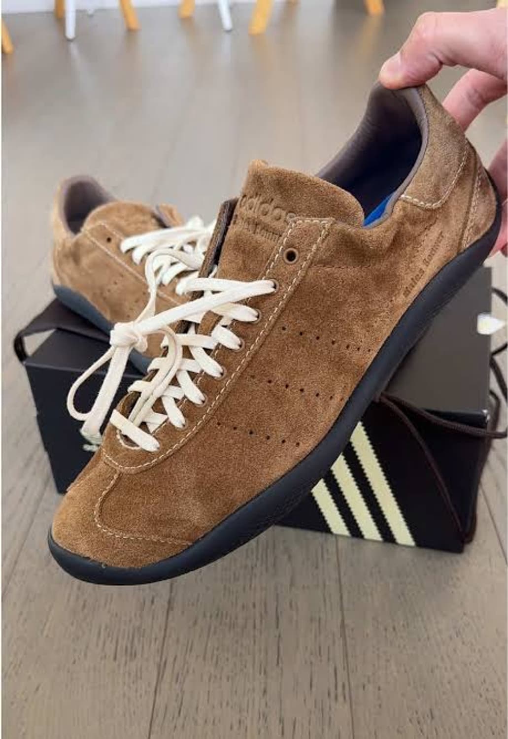 [265] 아디다스 X 웨일스보너 카린타 스웨이드 카멜(✨새상품) 상품이미지1