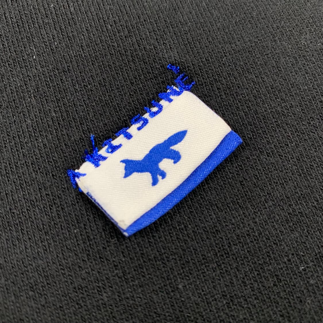 아더에러 x 메종키츠네 레이어 트리플 폭스 스웻셔츠 블랙 상품이미지6