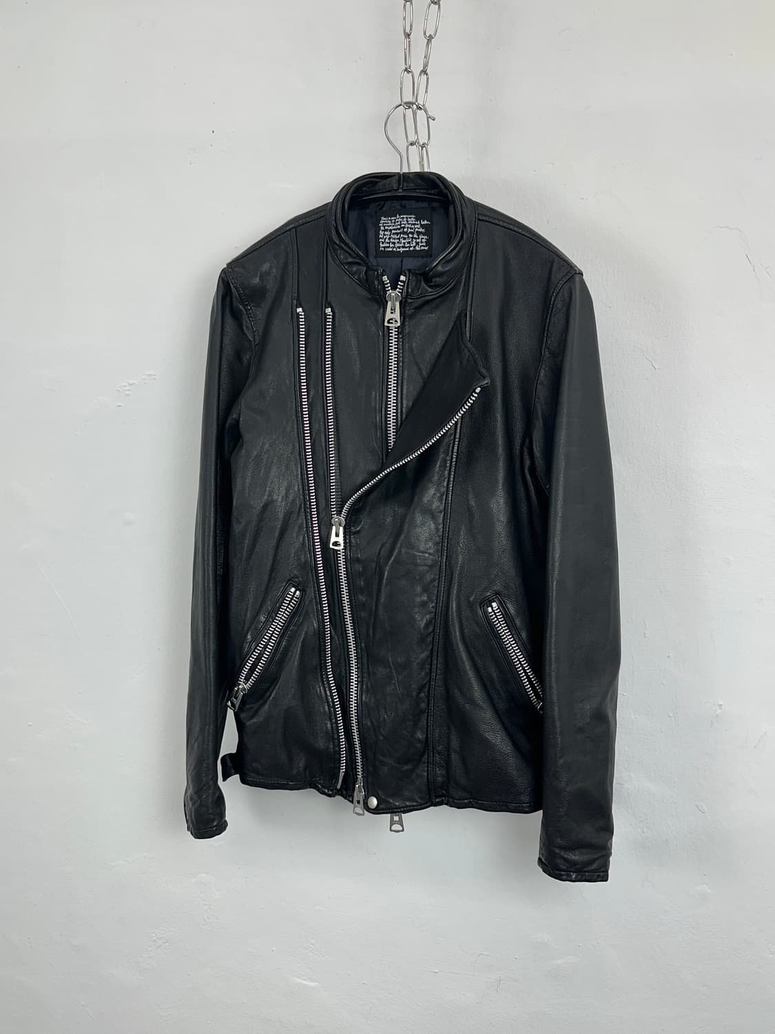 Nano Universe Asymmetric Double-Zip Lamb 상품이미지4