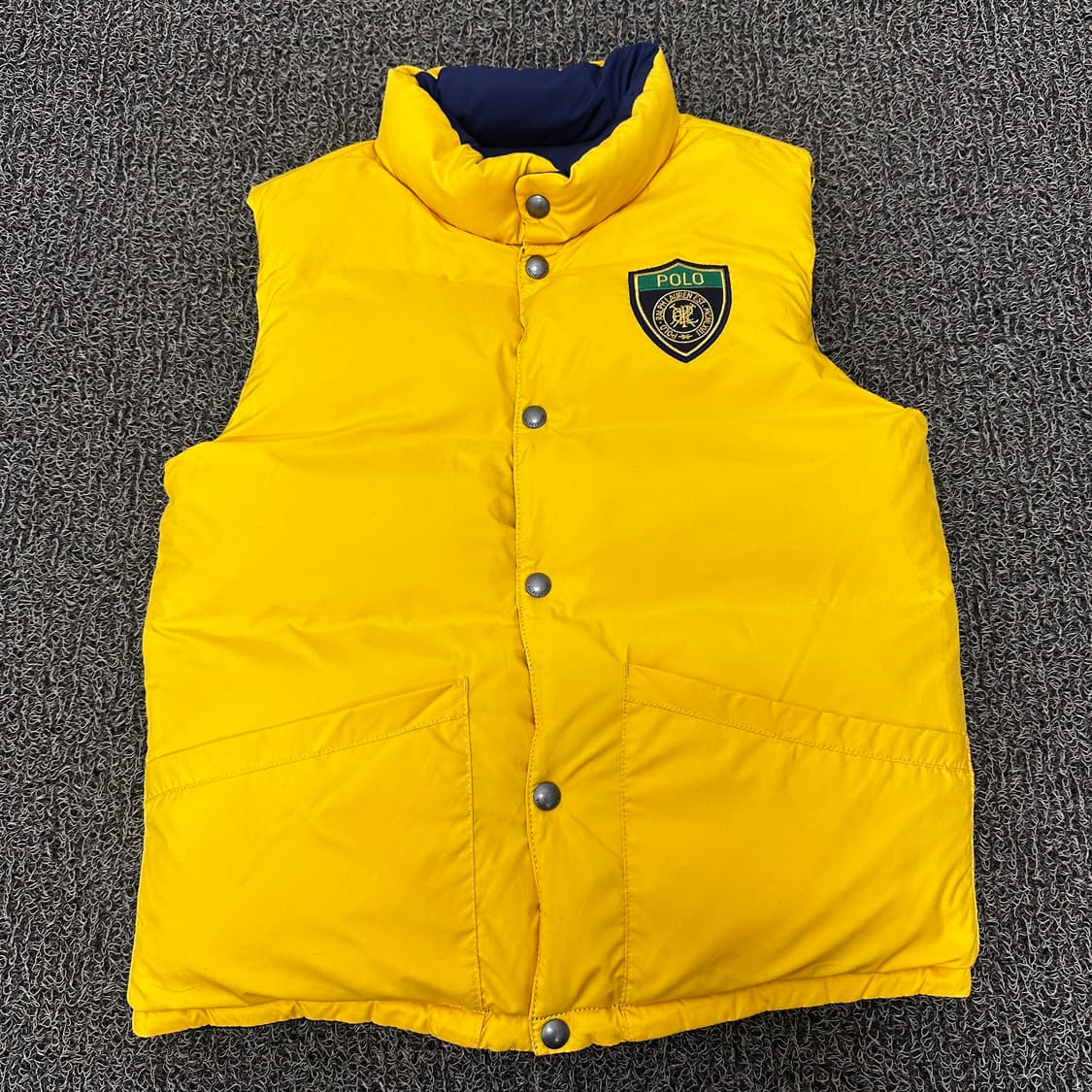 POLO 폴로 랄프로렌 여성 리버시블 양면 패딩 조끼 XS-S 상품이미지5