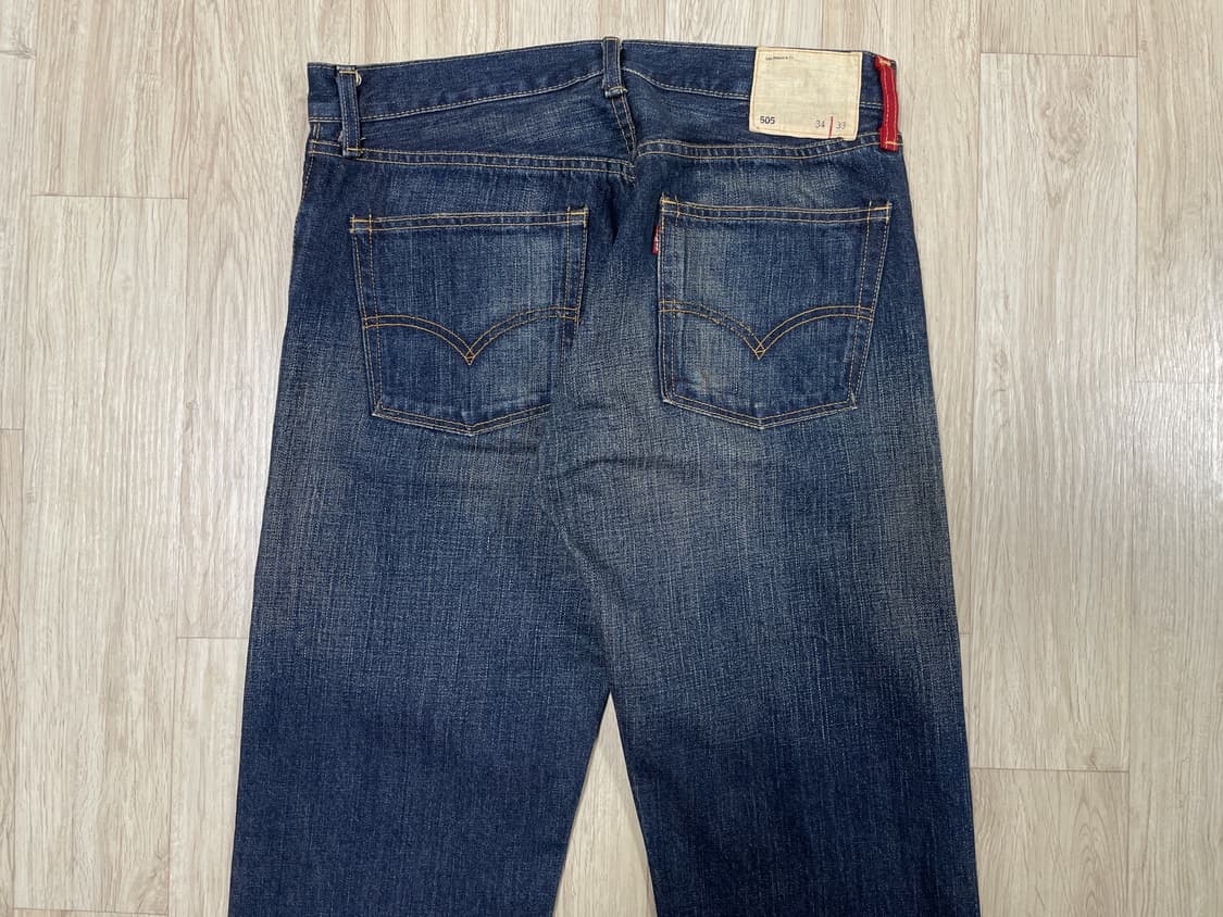 32) 00's 리바이스 레드룹 505 오일 워싱진(RRL&LVC&폴로 상품이미지8