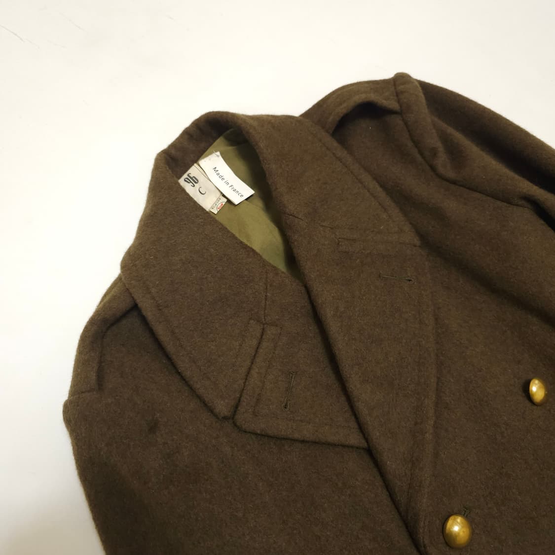 WW2 1966 프랑스 장교 코트 상품이미지3