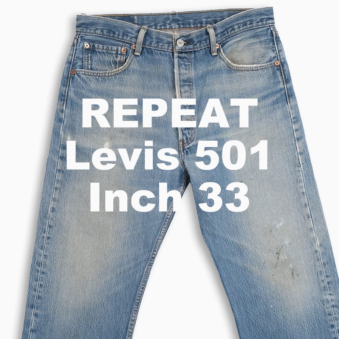 빈티지 리바이스 501 중청 33 인치 LV5013571 상품이미지1