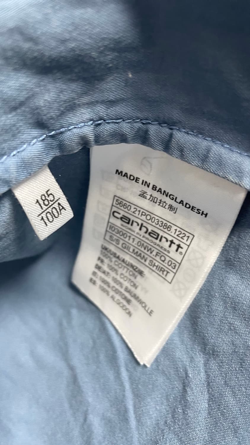 칼하트wip gilman shirt(길만셔츠)XL 상품이미지3
