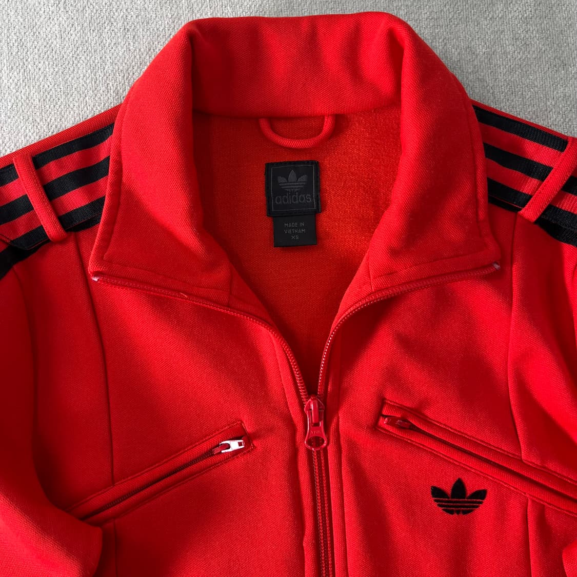 W 95 아디다스 바이커 트랙탑 져지  상품이미지3