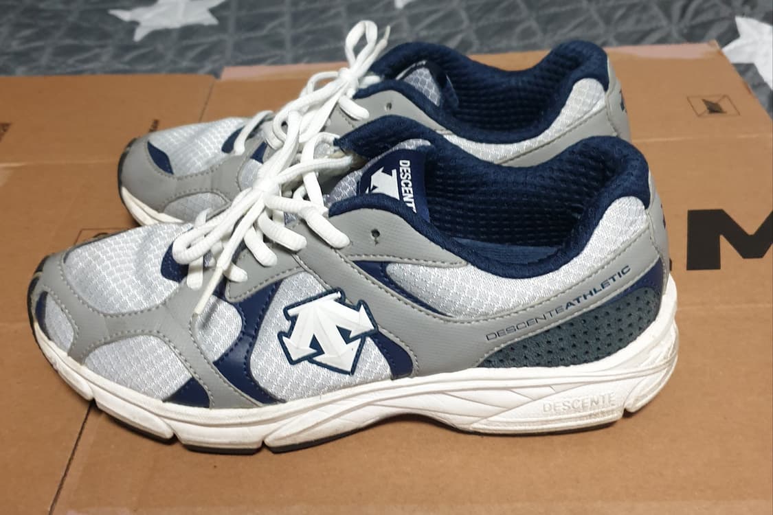 데상트 디렉스 TR3 런닝화 네이비 그레이 (250) 상품이미지2
